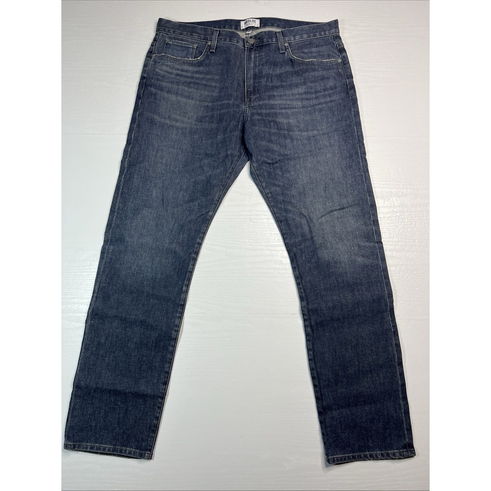 AGOLDE Slim Fit Hero Jeans Crossover Wash Mens Actual 36x31